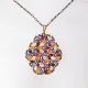 Symphony - Malvina Oval-Bronze Chain - 1